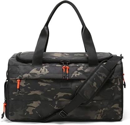 Overnight  Water Resistant Gym Bag With Shoe Compartment 22L
