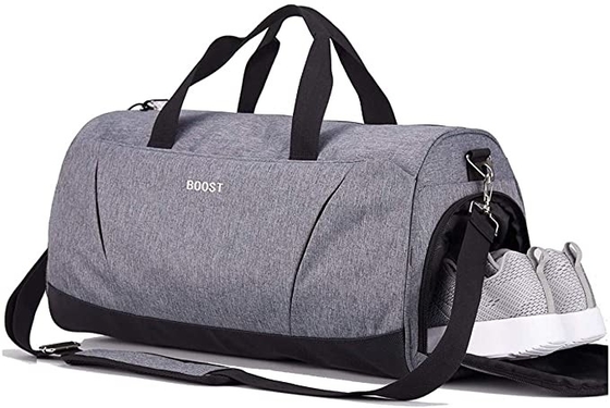 Oxford Polyester Gym Sports Duffle Bags With Wet Pocket