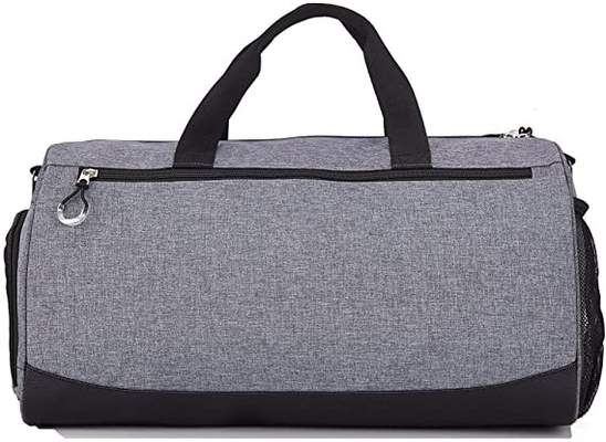 Oxford Polyester Gym Sports Duffle Bags With Wet Pocket