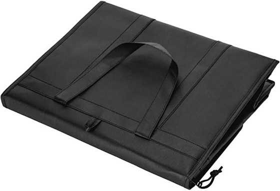 Foldable Insulated Shopping Bags Groceries Sturdy Zipper Washable Stands Coller Bag