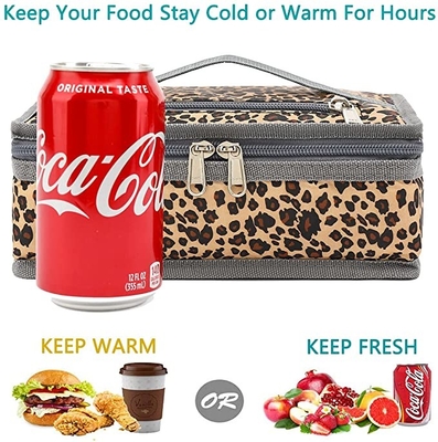 Small Insulated Cooler Bags Portable Mini Thermal Cooler Lunch Bag