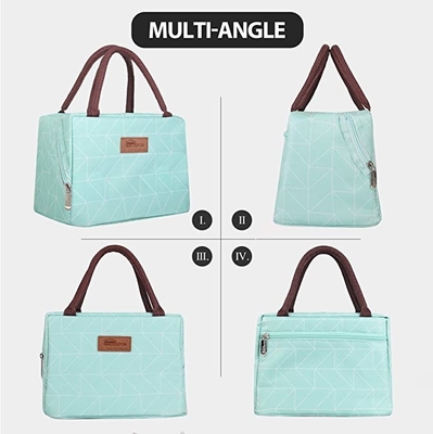 Oxford Insulated Tote Bag Resuable Shopping Bag Waterproof For Women Men