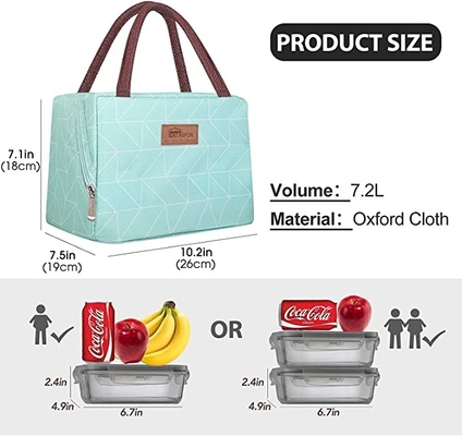 Oxford Insulated Tote Bag Resuable Shopping Bag Waterproof For Women Men