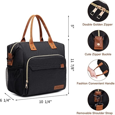 Portable Insulated Cooler Bags Freezable Reusable Cooler Shopping Bags For School Picnic Beach