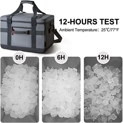 48 Can Insulated Cooler Bags 32l Large Collapsible Lunch Coolers For Picnic Beach