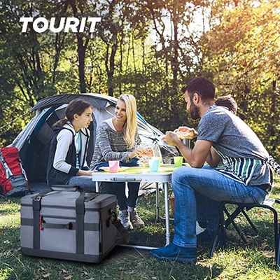 48 Can Insulated Cooler Bags 32l Large Collapsible Lunch Coolers For Picnic Beach