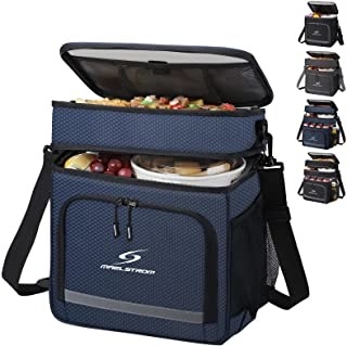 Collapsible Leakproof  Insulated Lunch Cooler Bag Reusable For Women Men