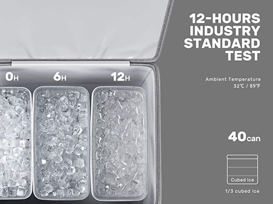 Leakproof Collapsible Insulated Cooler Bags Lunch Box For Camping Picnic Bbq