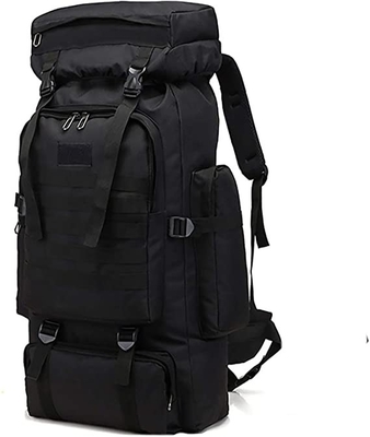70l Camping Hiking Backpack Molle Rucksack Waterproof Travel Daypack