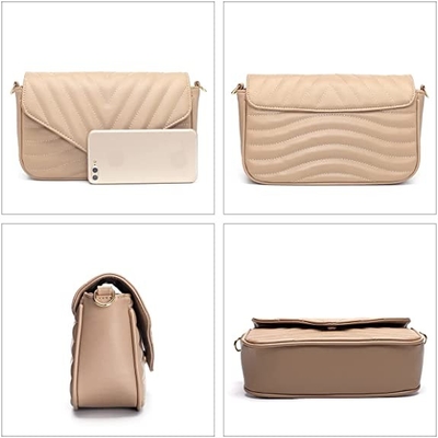 Stylish Designer Small Quilted Crossbody Bag For Women