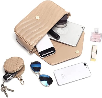 Stylish Designer Small Quilted Crossbody Bag For Women