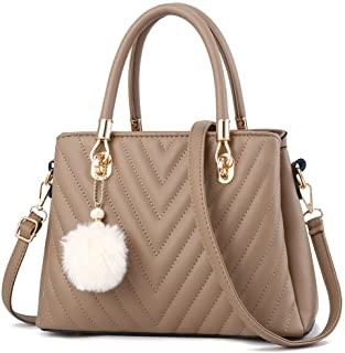 Leather Fashion Pu Womens Luxury Handbag Top Handle Satchel